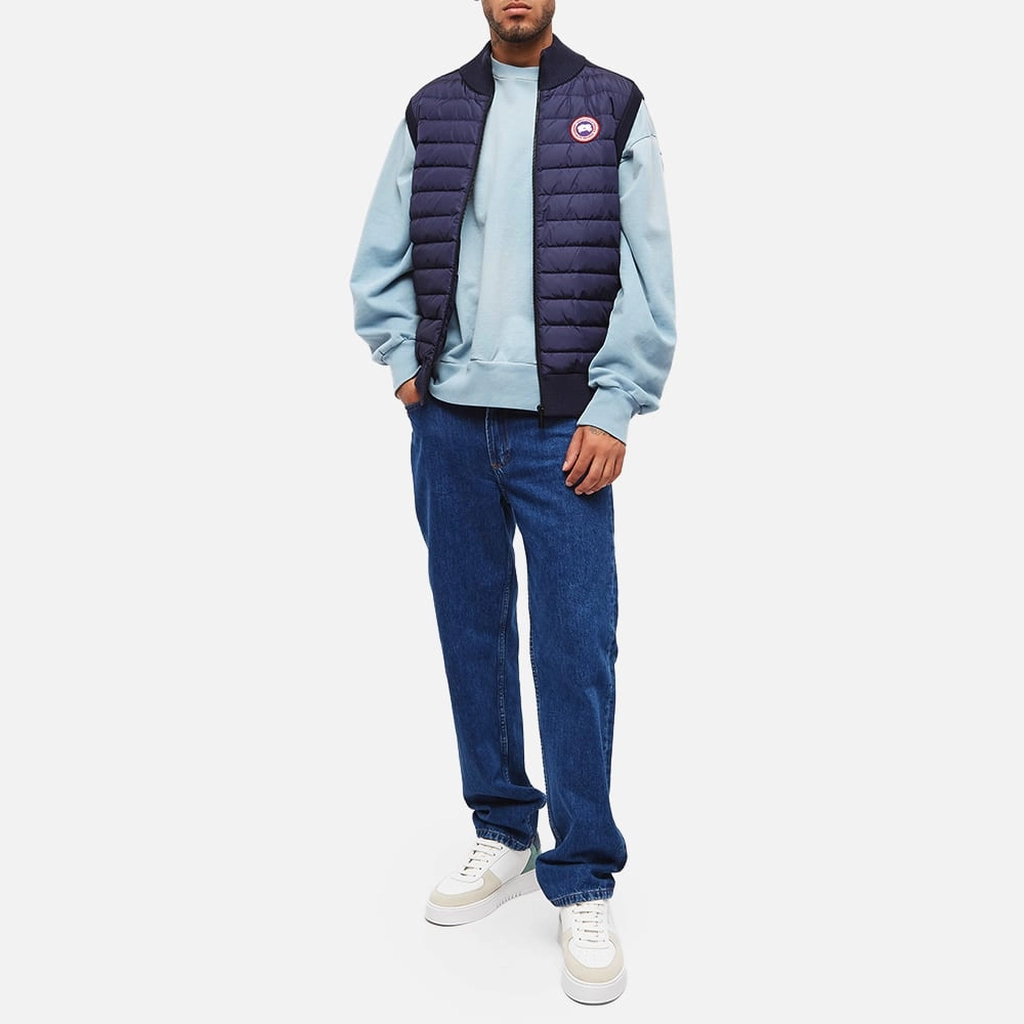 Canada Goose Men's Hybridge Knit Vest Navy
